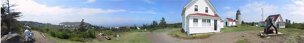Monhegan Island, Maine : Panoramas : Sue Bloom - Digital Collage and Digital Painting