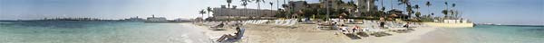 Nassau Beach, Nassau, Bahamas : Panoramas : Sue Bloom - Digital Collage and Digital Painting
