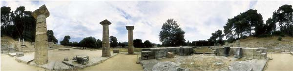 Olympia, Greece : Panoramas : Sue Bloom - Digital Collage and Digital Painting