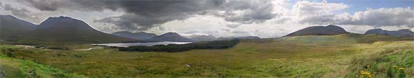 Scottish Highlands : Panoramas : Sue Bloom - Digital Collage and Digital Painting