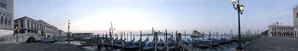 Venice at Dawn, Italy : Panoramas : Sue Bloom - Digital Collage and Digital Painting