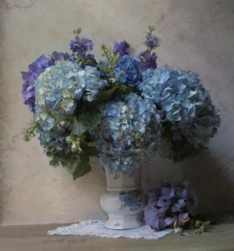Wedding Bouquet : Digital Paintings : Sue Bloom - Digital Collage and Digital Painting