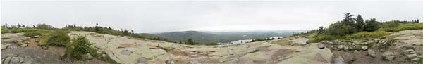 Cadillac Mountain, Acadia, Maine : Panoramas : Sue Bloom - Digital Collage and Digital Painting