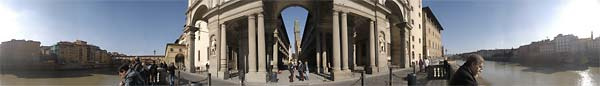 Uffizi, Florence, Italy : Panoramas : Sue Bloom - Digital Collage and Digital Painting